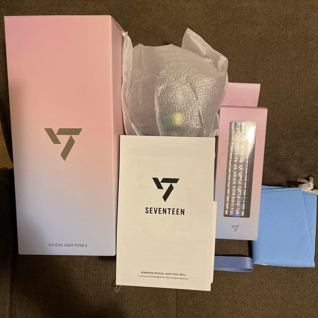 SEVENTEEN セブチ ペンライト VER.3 ＋ デコリング