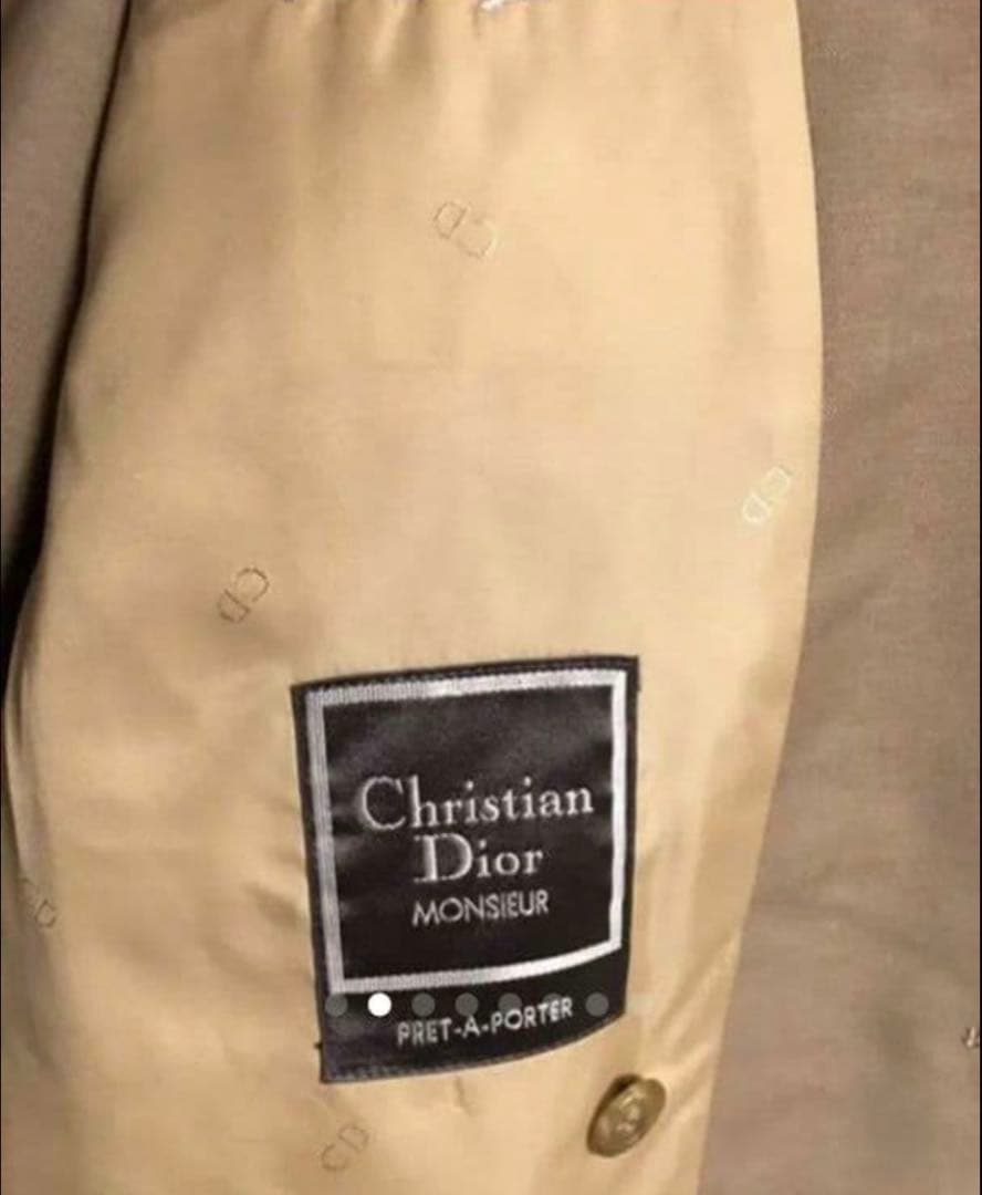 クリスチャンディオール　ダブルブレスト　スーツセットアップ