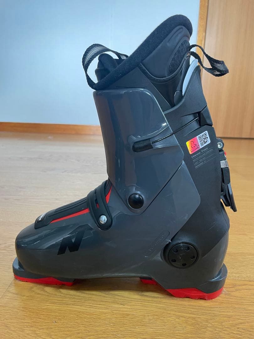 Nordica HF 100 スキーブーツ 26.5cm グレー/レッド