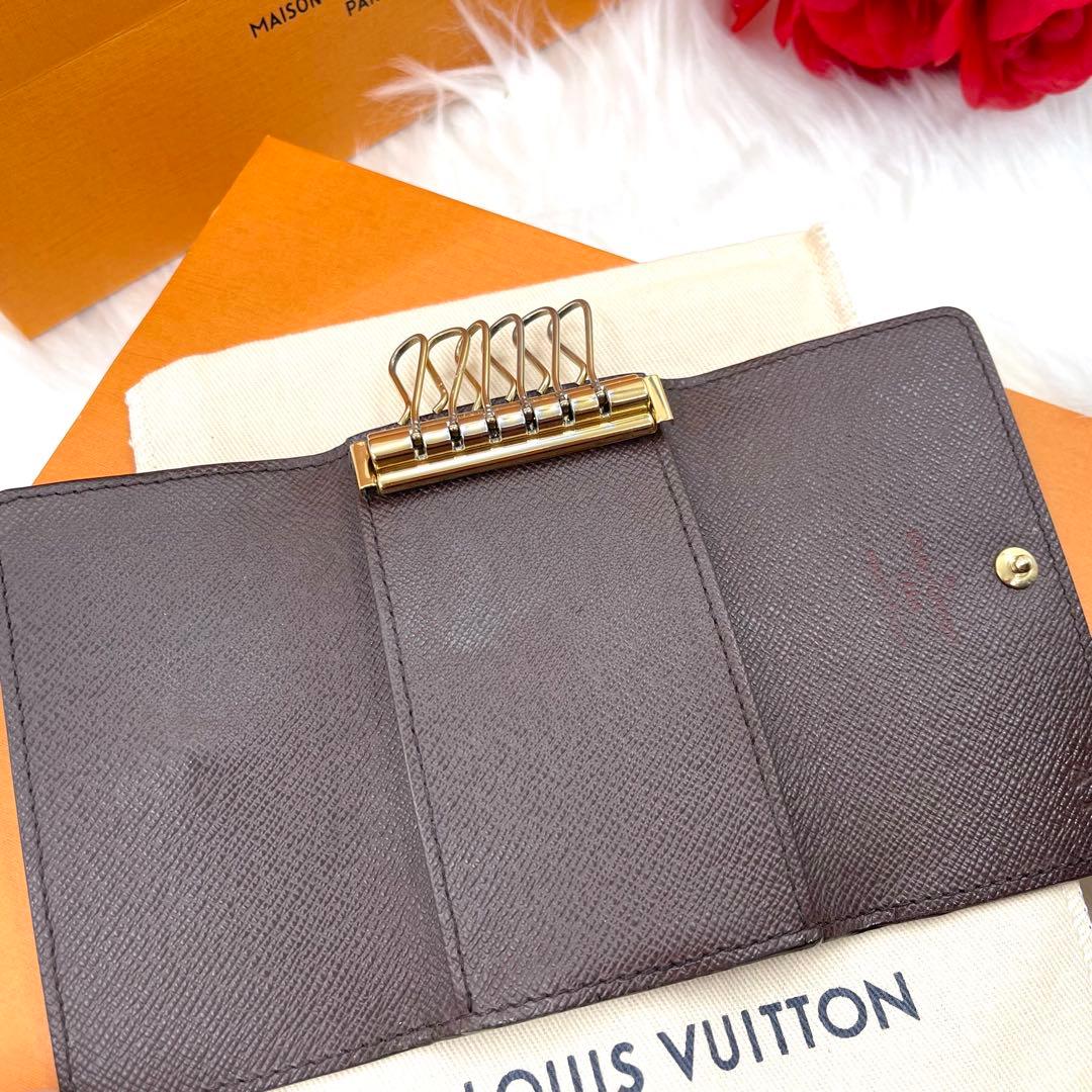 美品！ルイヴィトン　 ダミエ 　キーケース　キーホルダー　6連　560