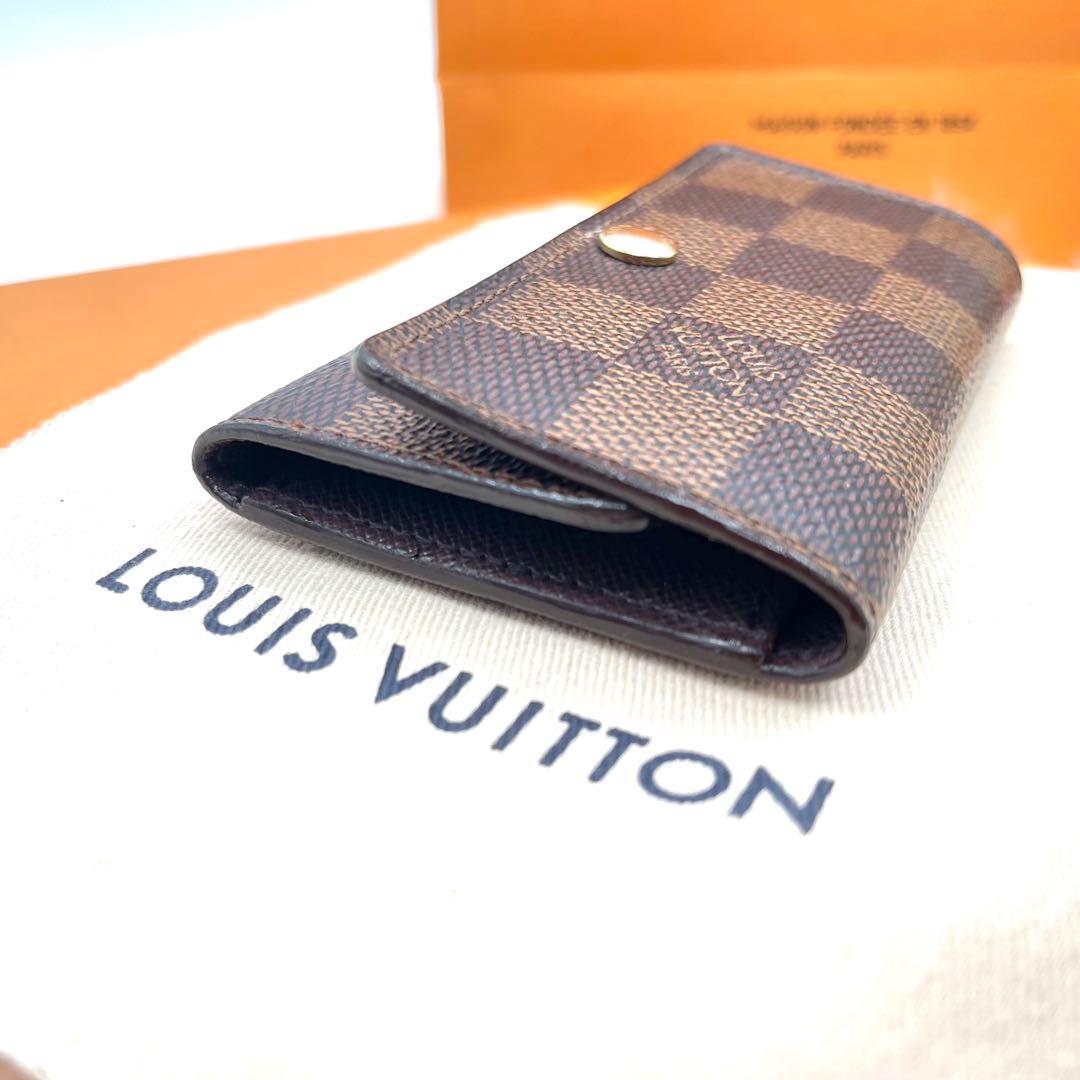 美品！ルイヴィトン　 ダミエ 　キーケース　キーホルダー　6連　560