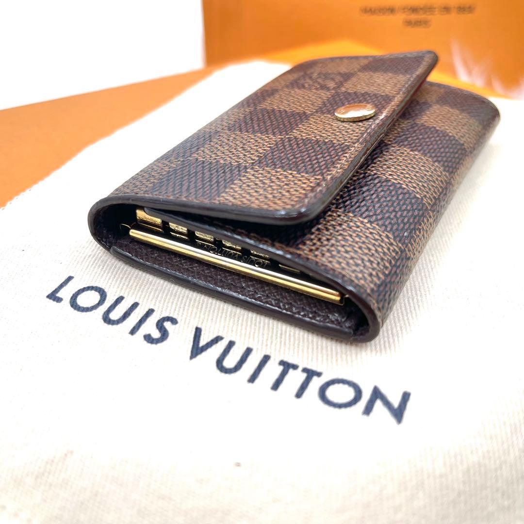 美品！ルイヴィトン　 ダミエ 　キーケース　キーホルダー　6連　560