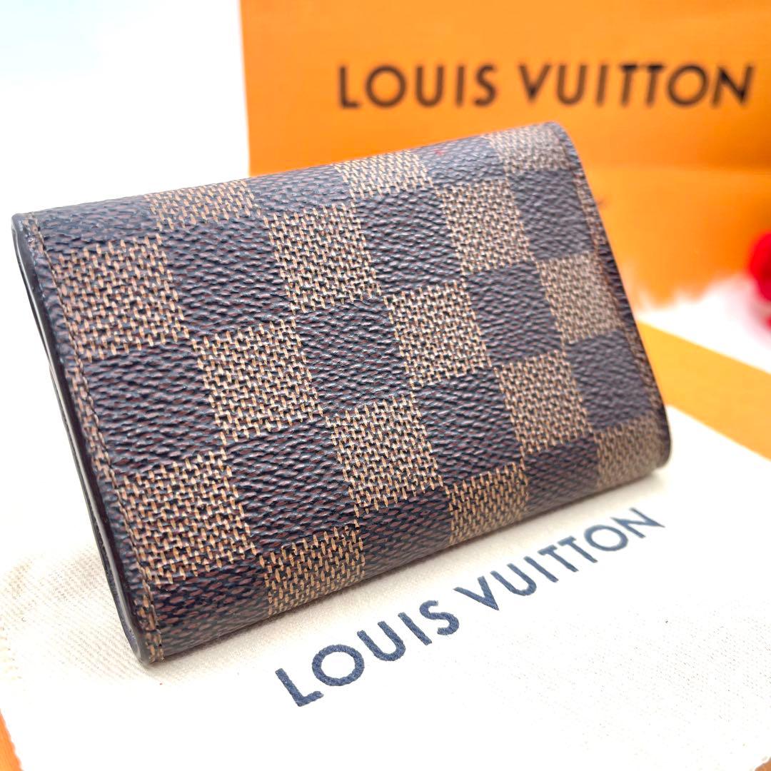 美品！ルイヴィトン　 ダミエ 　キーケース　キーホルダー　6連　560