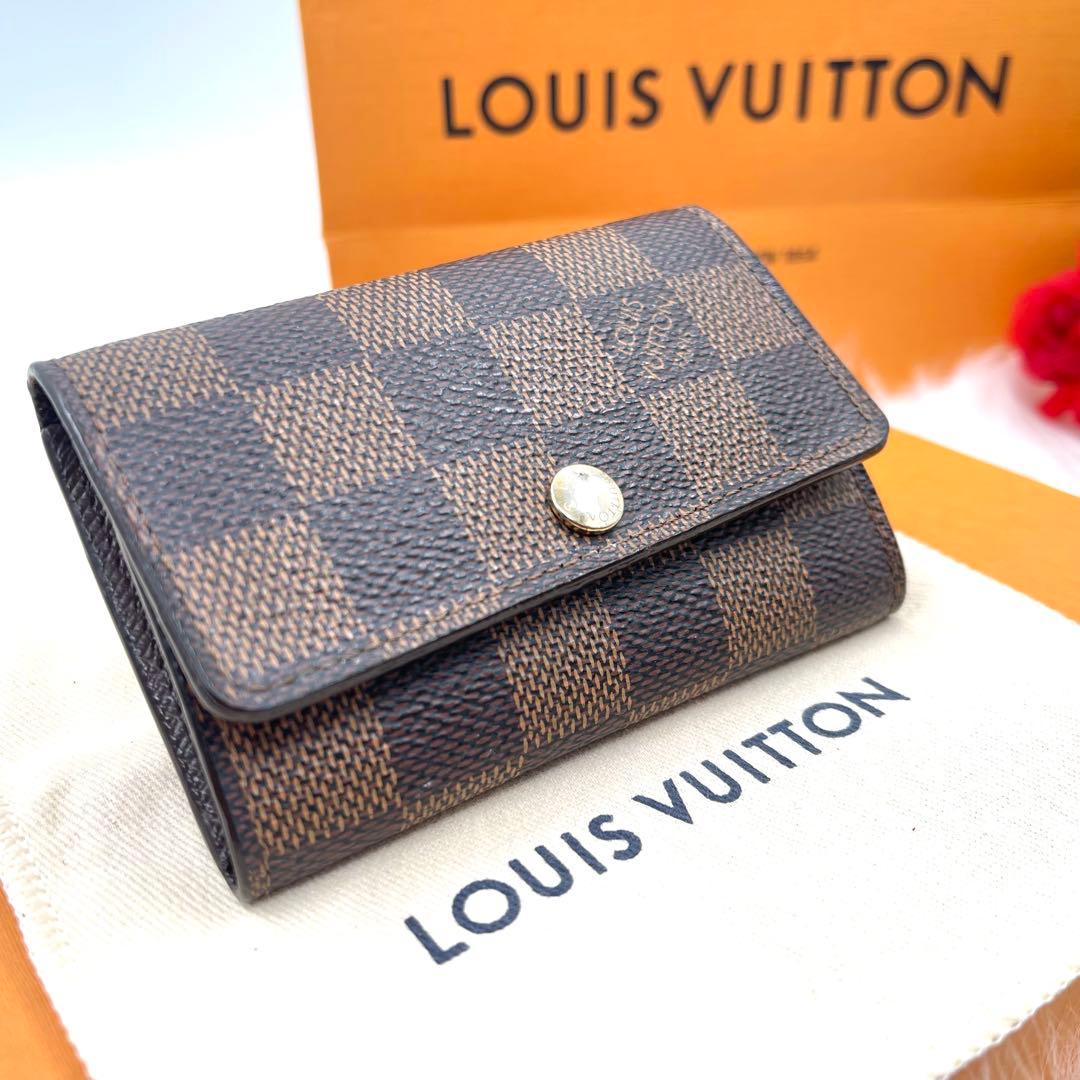 美品！ルイヴィトン　 ダミエ 　キーケース　キーホルダー　6連　560