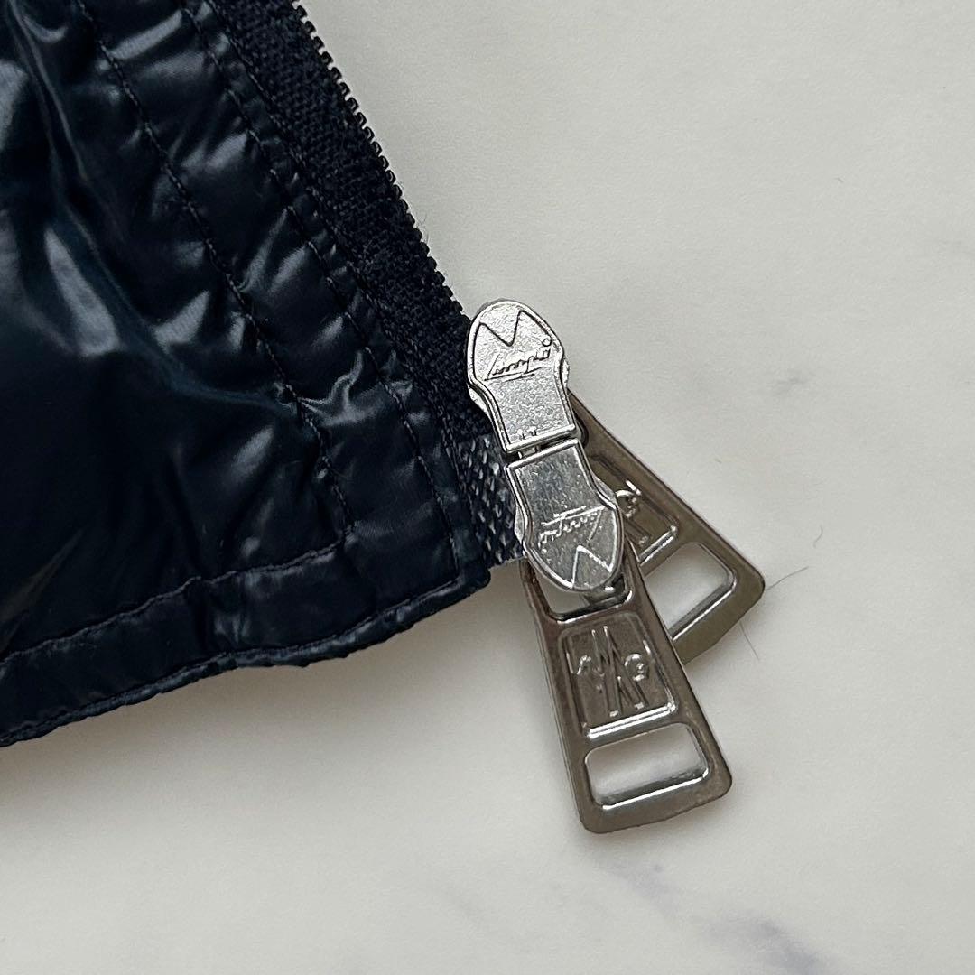 モンクレール ダウンベスト GUI ワッペン ネイビー 0