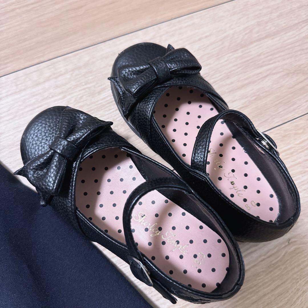 ショパン　入学式　パネルフラワーアンサンブル　120 美品　パンプス　ソックス