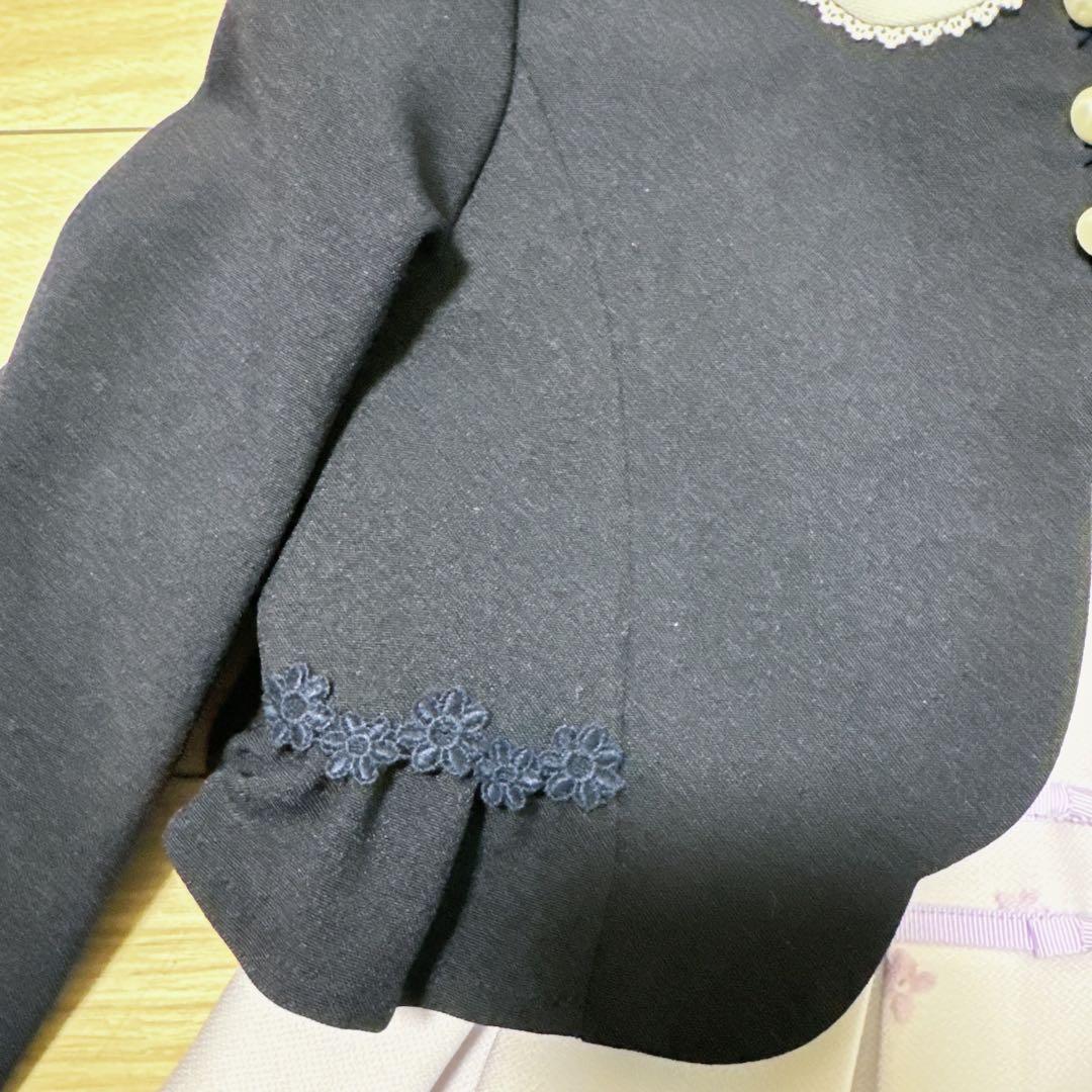 ショパン　入学式　パネルフラワーアンサンブル　120 美品　パンプス　ソックス