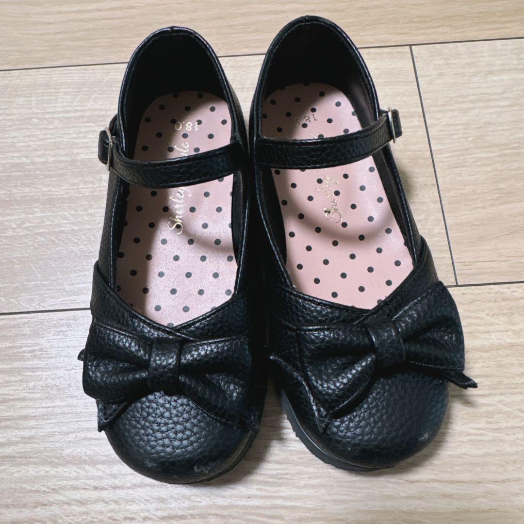 ショパン　入学式　パネルフラワーアンサンブル　120 美品　パンプス　ソックス