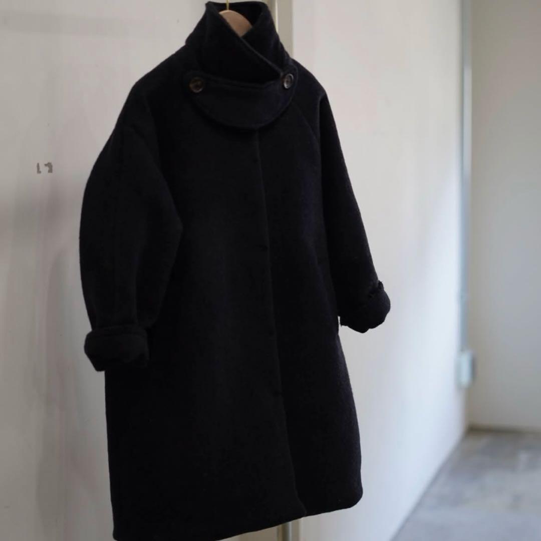 コート chaisy Wool Stand Collar Coat 140-150cm