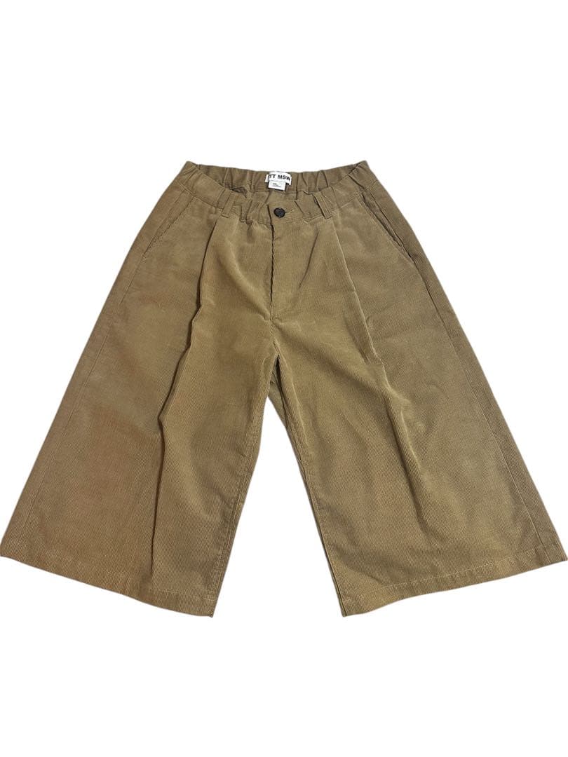 【専用】ttt msw コーデュロイ　ハーフパンツ Mサイズ ブラウン　ベージュ