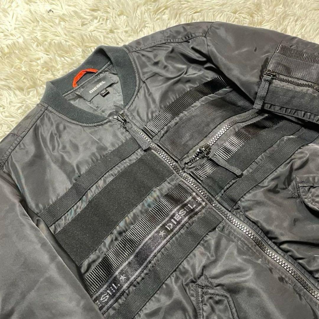 ミ*ク様 DIESEL ディーゼル　MA-1 ブラック