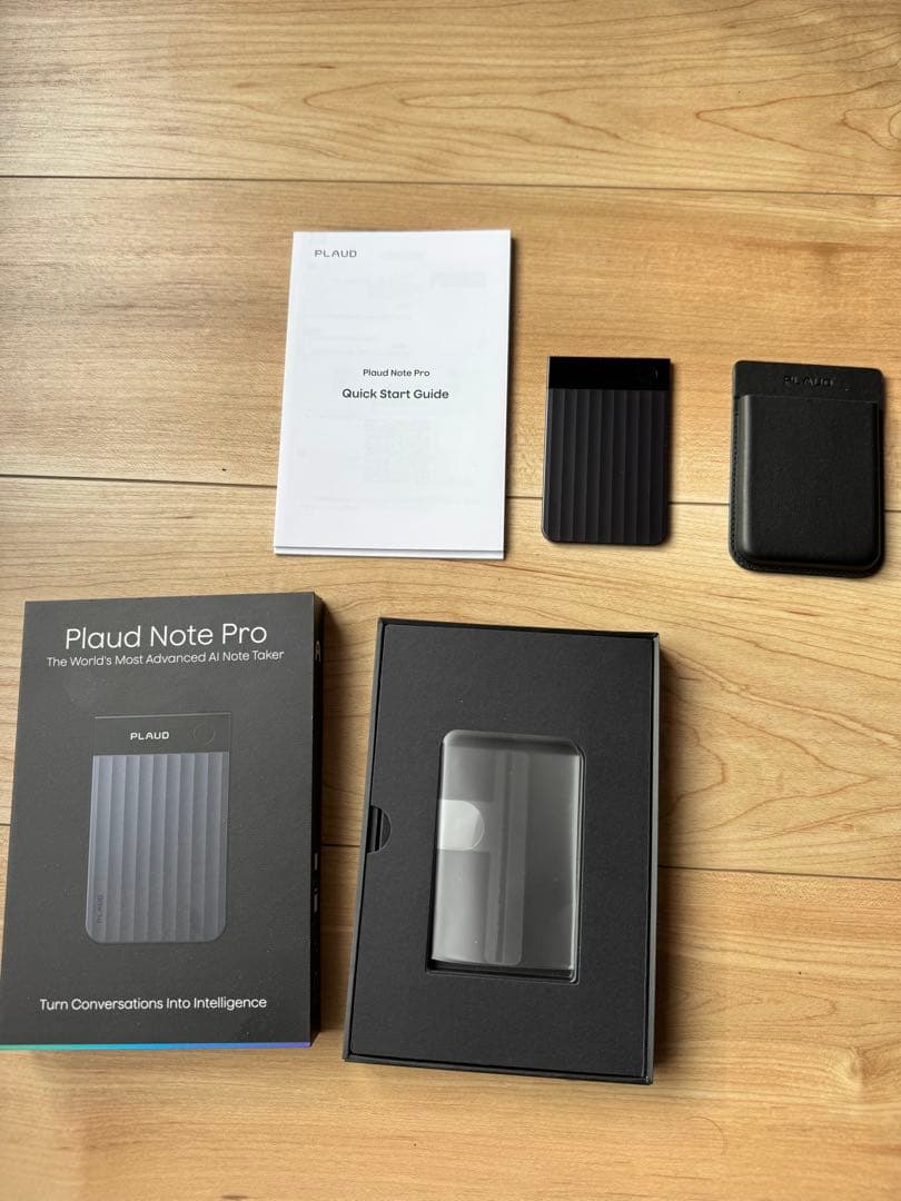 PLAUD NOTE Pro AIボイスレコーダー／初期化・解除済み