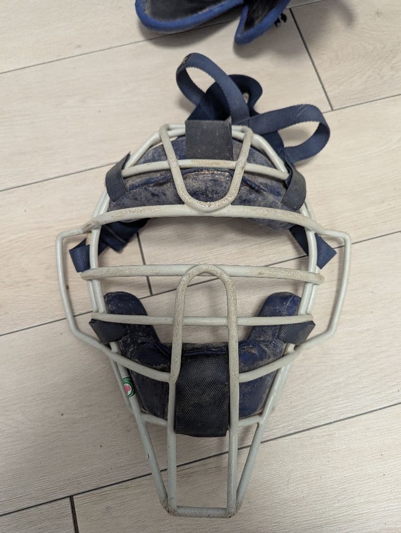 キャッチャー用防具 ネイビー フリーサイズ
