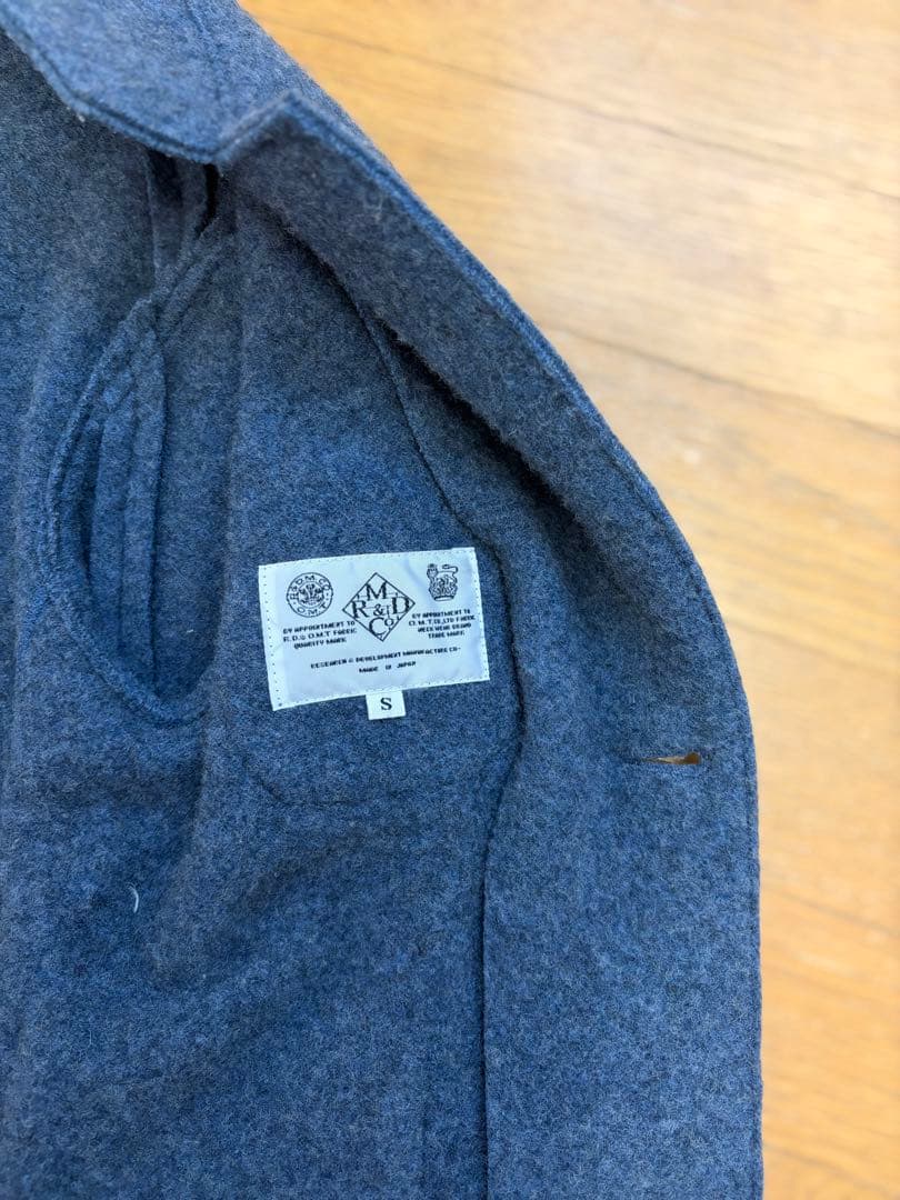 R&D.M.Co- テーラードジャケット Sサイズ 青