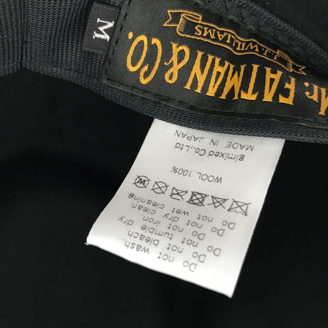 ミスターファットマン　ハット　ブラック　M　ウール100