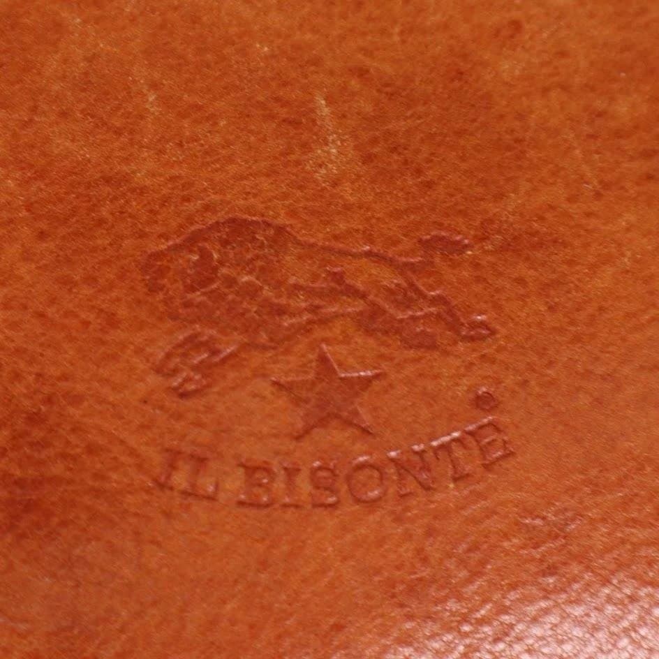 IL BISONTE　イルビゾンテ　本革 三日月型 ショルダーバッグ　ヌメ革