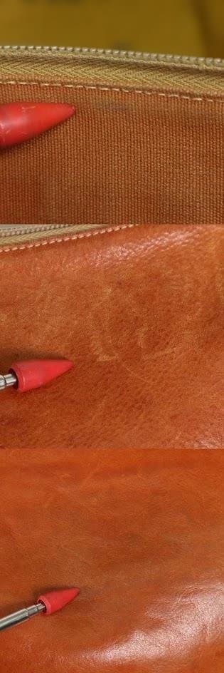 IL BISONTE　イルビゾンテ　本革 三日月型 ショルダーバッグ　ヌメ革