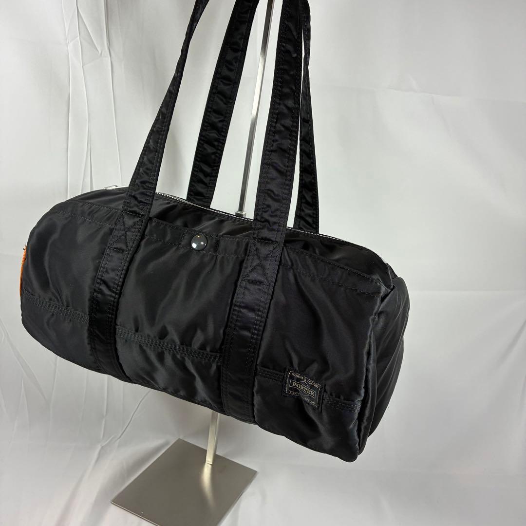 [未使用] PORTER タンカー ボストン ダッフル ミニ ドラムバッグ