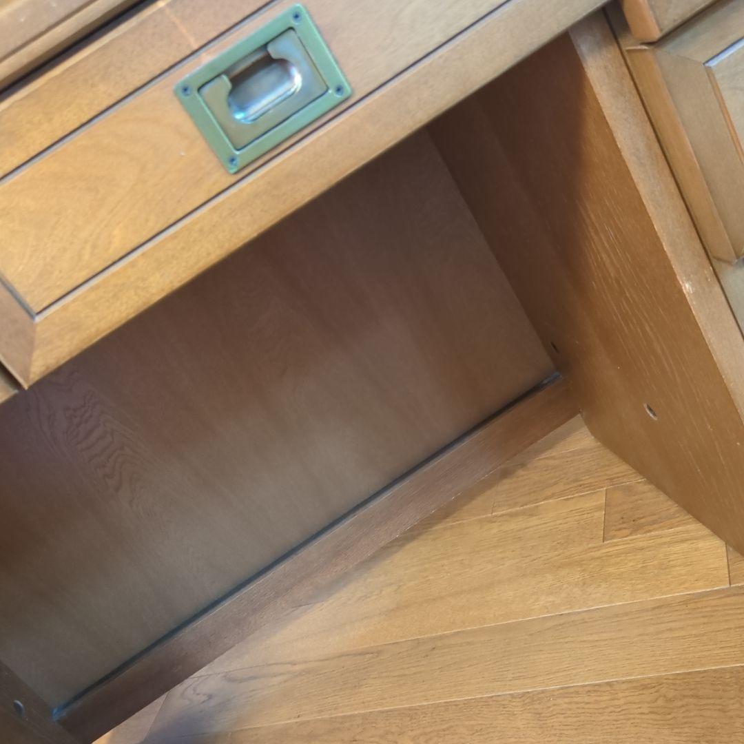 木製デスク ドレッサー