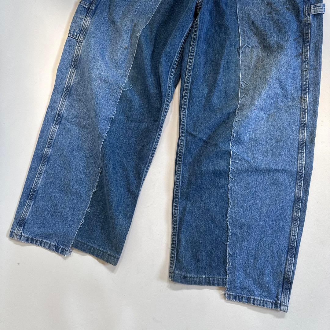 OLDPARK オールド パーク BAGGY PAINTER PANTS XL