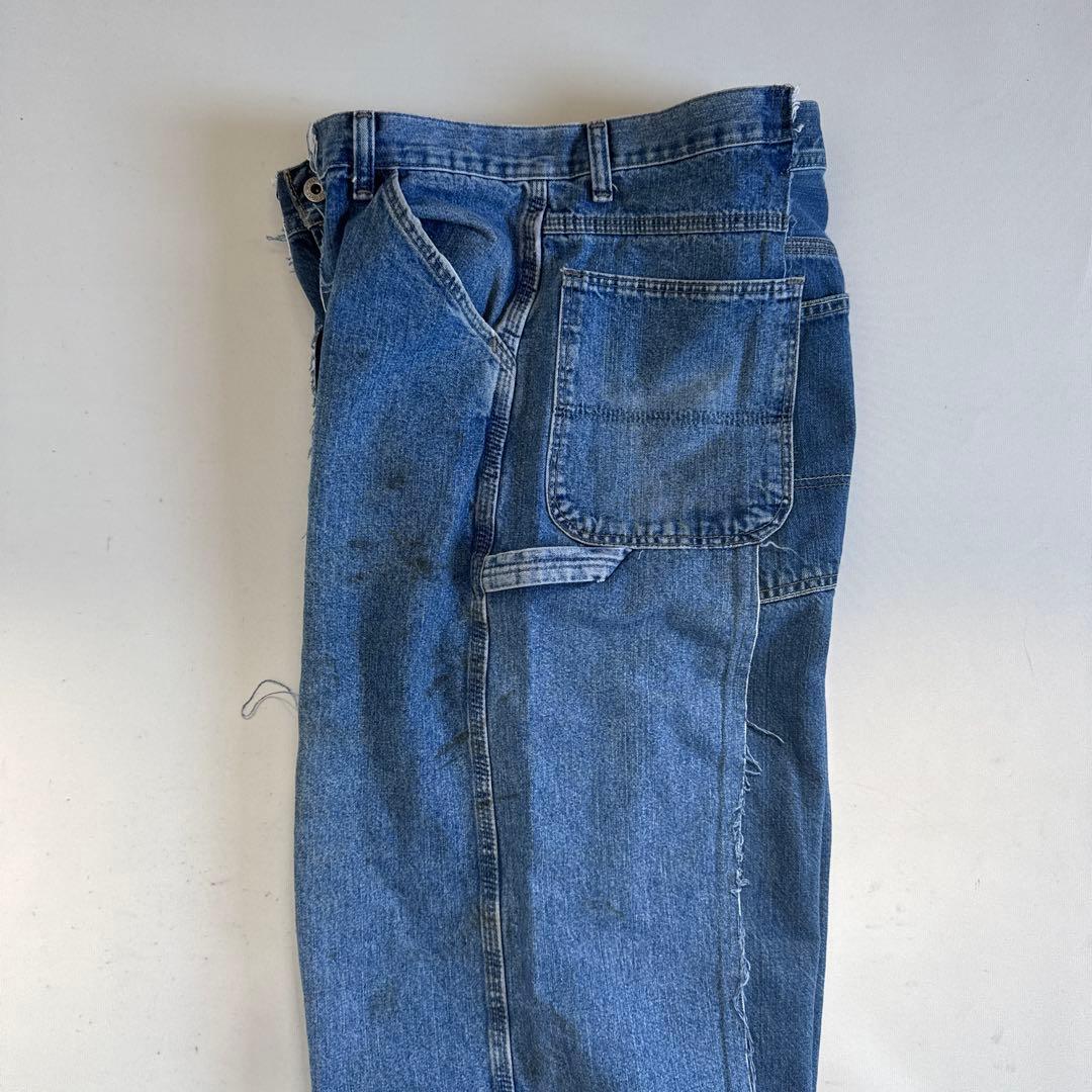 OLDPARK オールド パーク BAGGY PAINTER PANTS XL