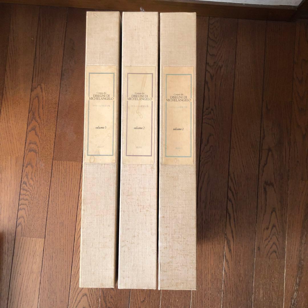ミケランジェロ素描全集3巻