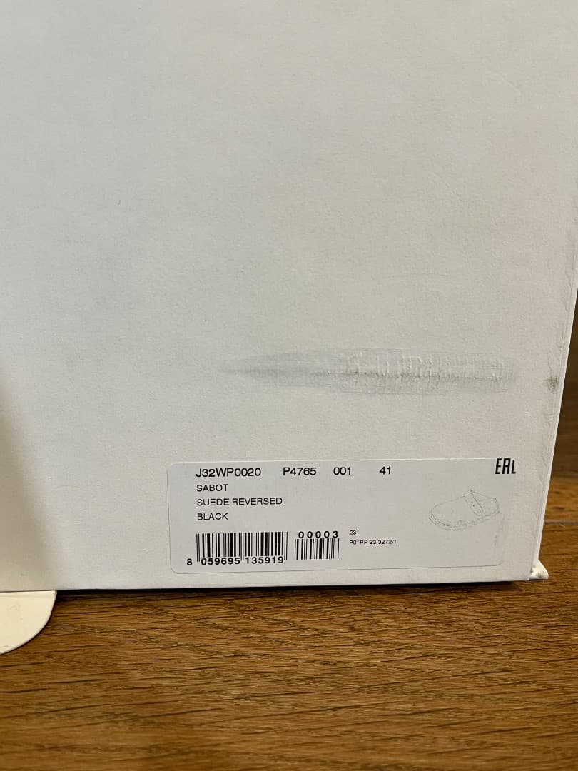 JILSANDER ジルサンダー　スエードサボサンダル　サイズ41