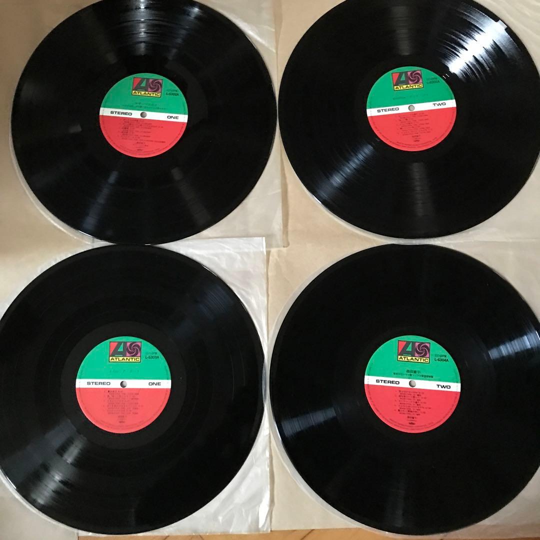 4枚セット【幻の名盤】森田童子全集　帯付き　LPレコード まとめ売り