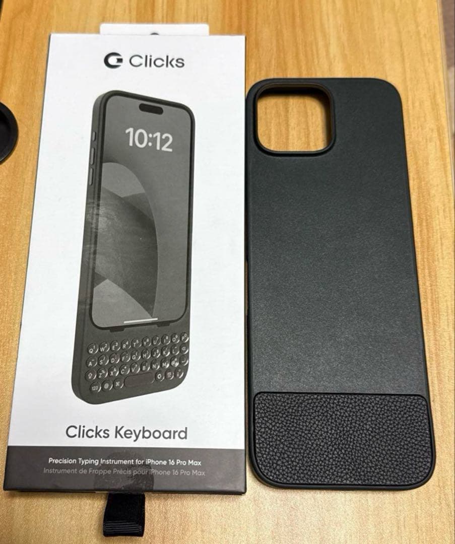 Clicks Keyboard for iPhone 16ProMax用