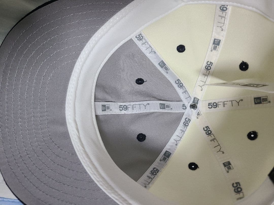 KEBOZ×NEW ERA×LIONS RC59FIFTY CHROMENAVY