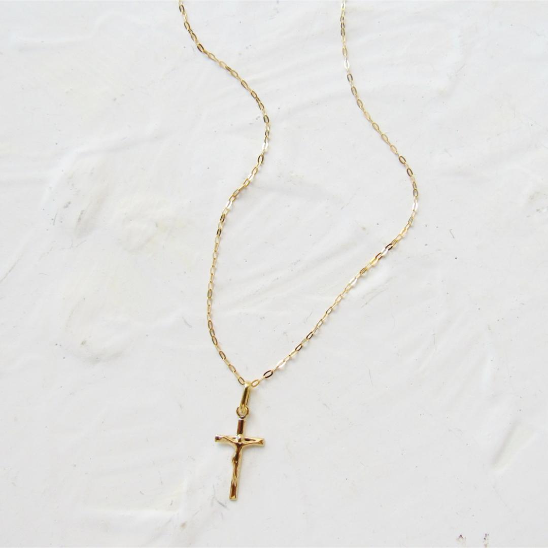 SALE‼️K18 18K クロス　刻印 十字架 刻印あり 18金　トップ