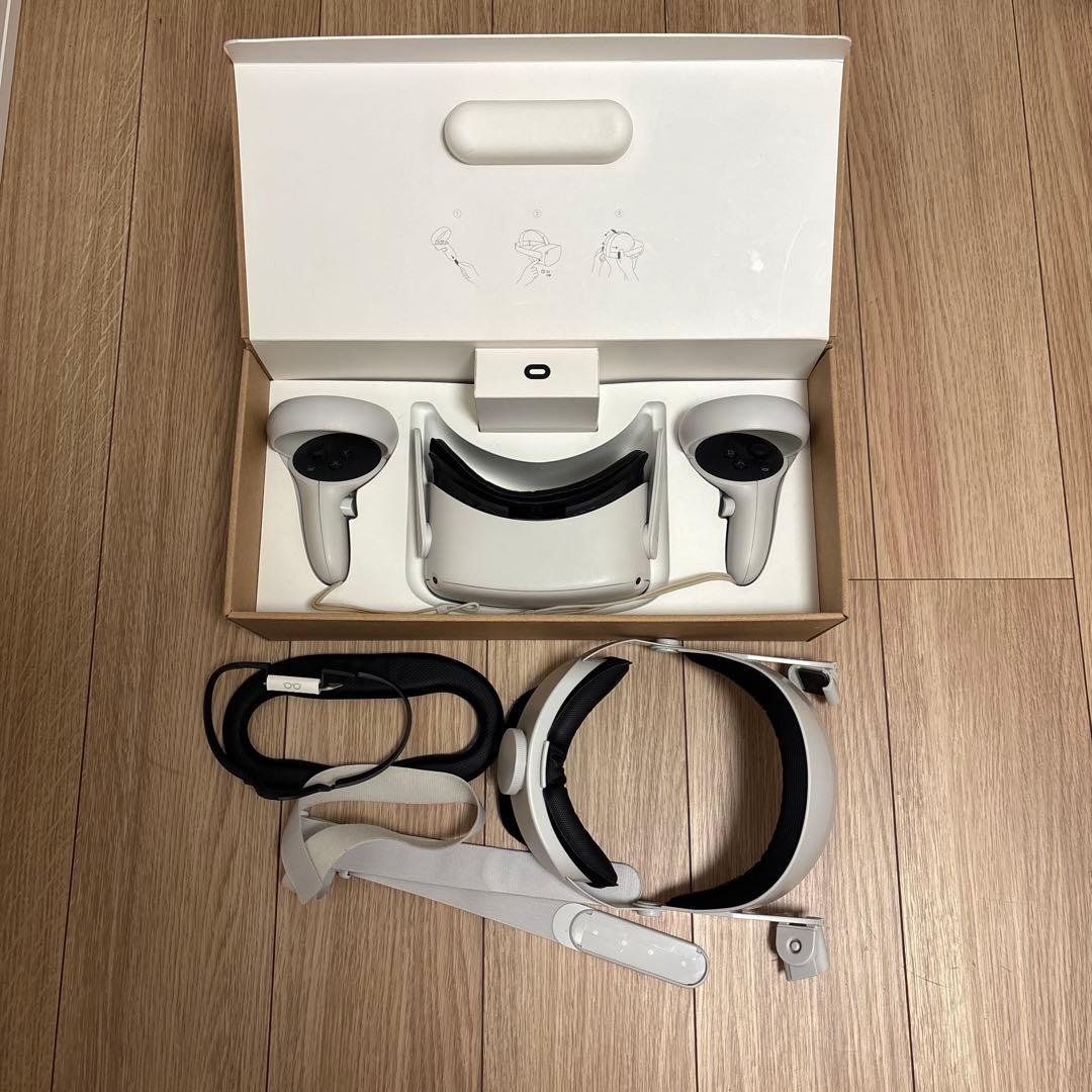  Quest 2 128GB VRヘッドセット メタクエスト2