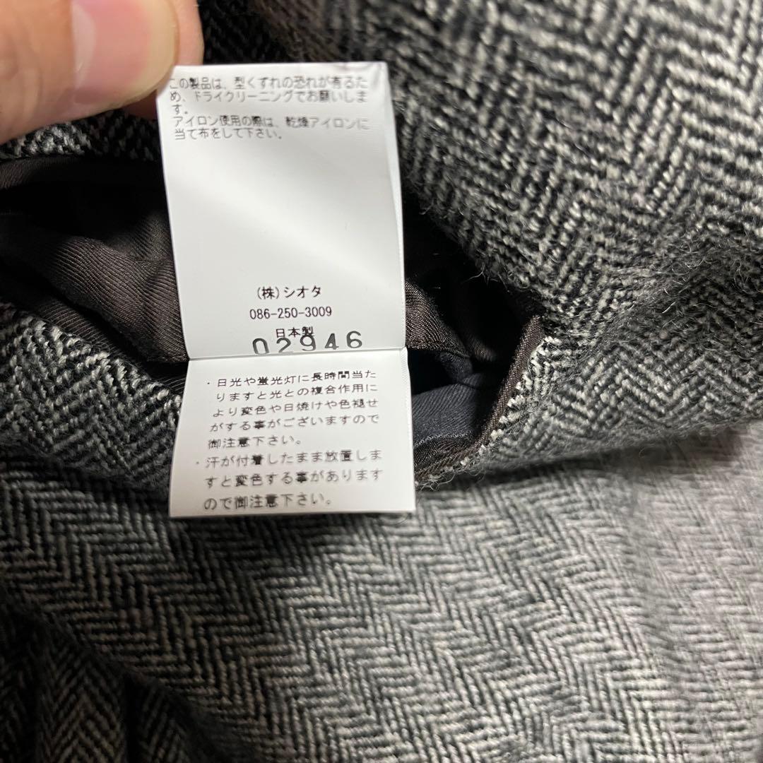 未使用 j.press × CIOTA ヘリンボーンツイード ジャケット 4