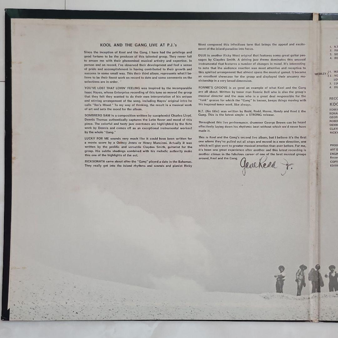 ★ＵＳオリジナル盤★ＫＯＯＬ＆ＴＨＥ ＧＡＮＧ 初期ＬＩＶＥアルバム２枚セット