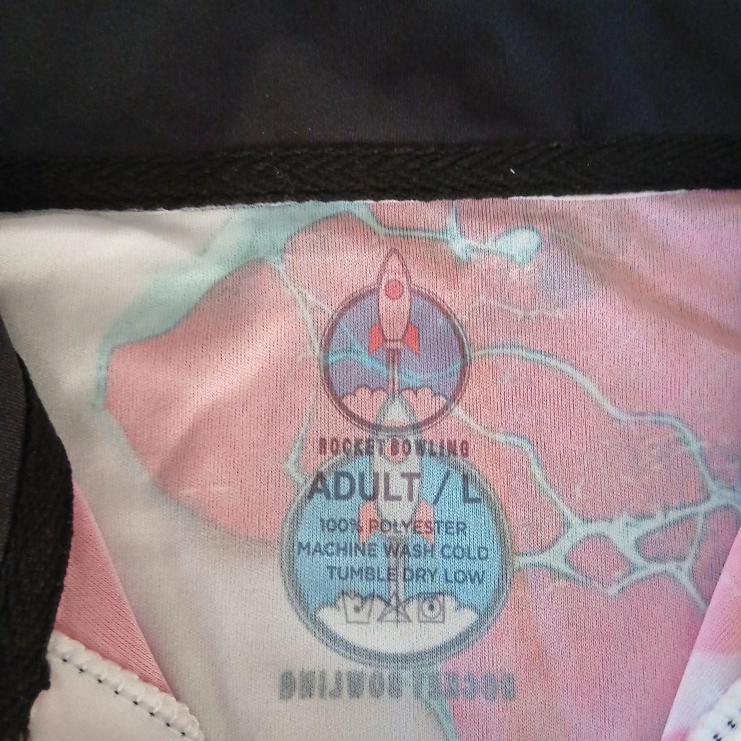 ✨新品✨ボウリングウェア　STORM　日本サイズXL　ピンク　マーブル　USA製