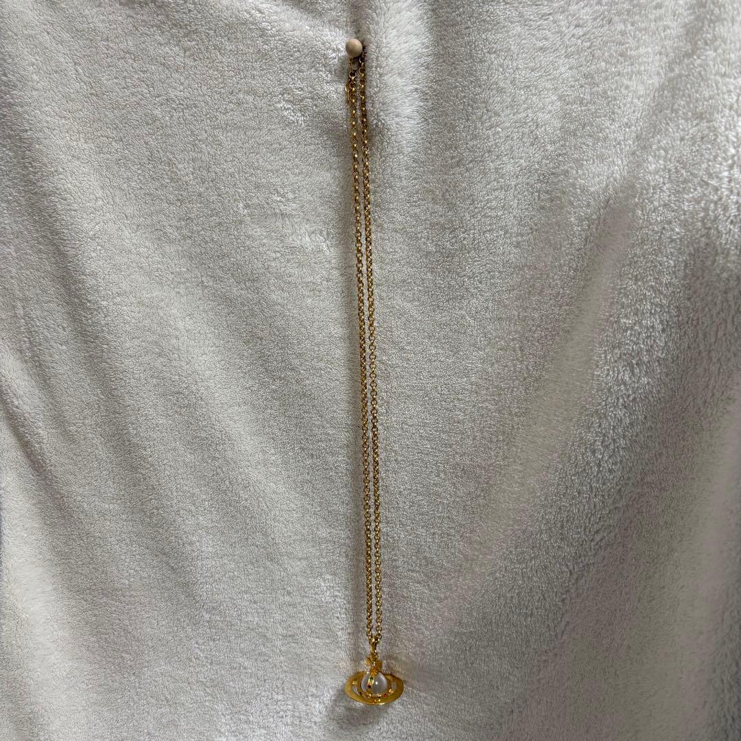 ヴィヴィアンウエストウッド スモールオーブネックレス ゴールド ヴィンテージ