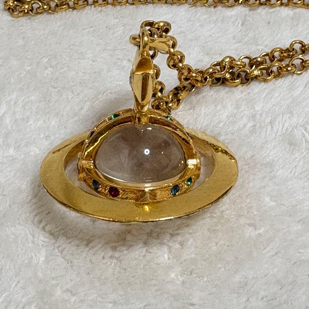 ヴィヴィアンウエストウッド スモールオーブネックレス ゴールド ヴィンテージ