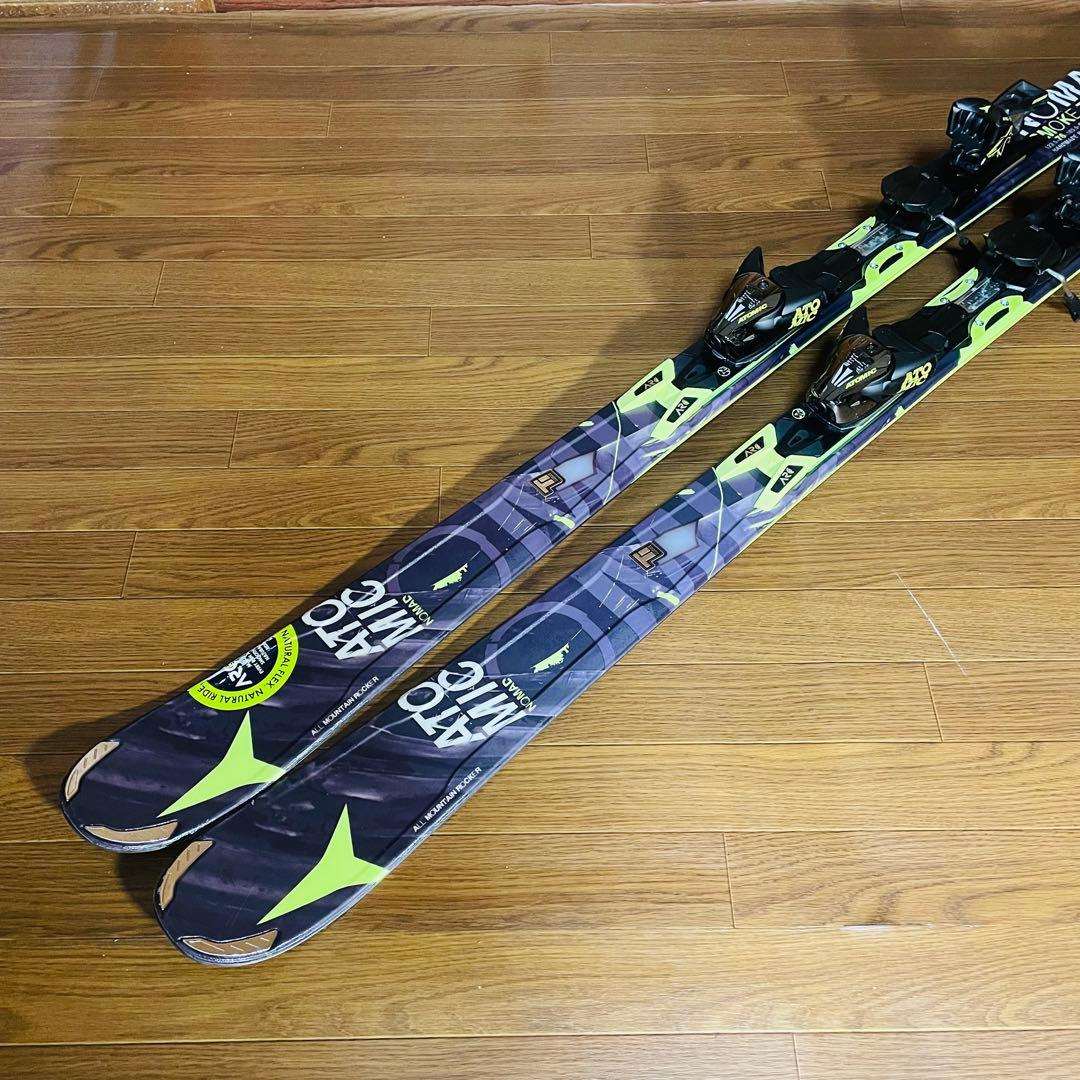 ATOMIC スキー板「NOMAD SMOKE」 164cm ビンディング付き