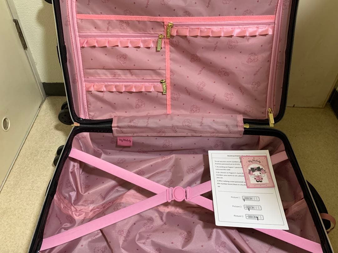 サンリオ トランクケース型キャリーケース マイメロディ