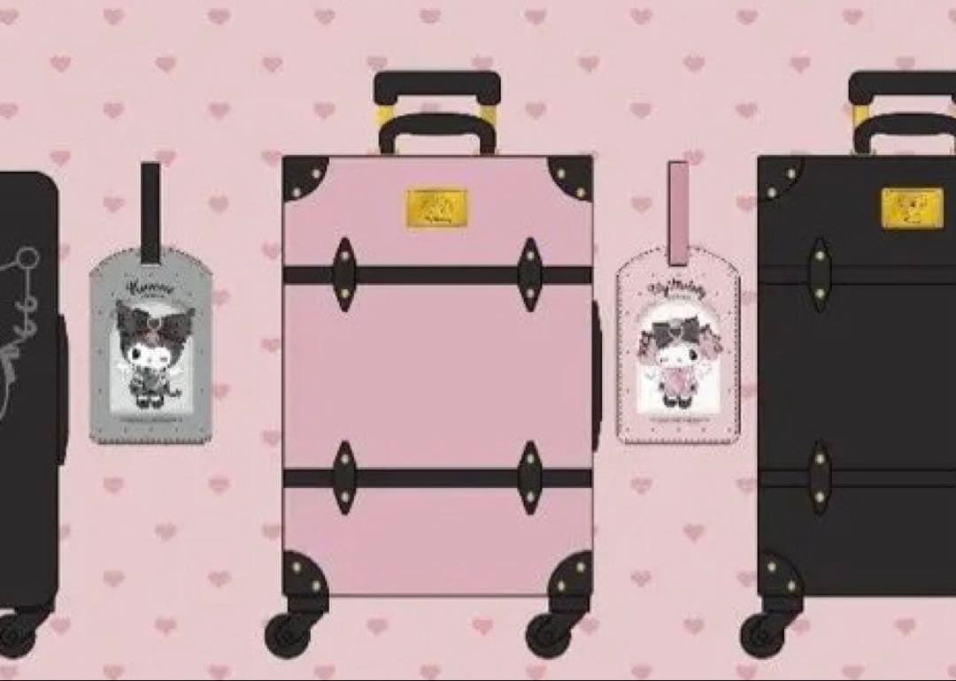 サンリオ トランクケース型キャリーケース マイメロディ