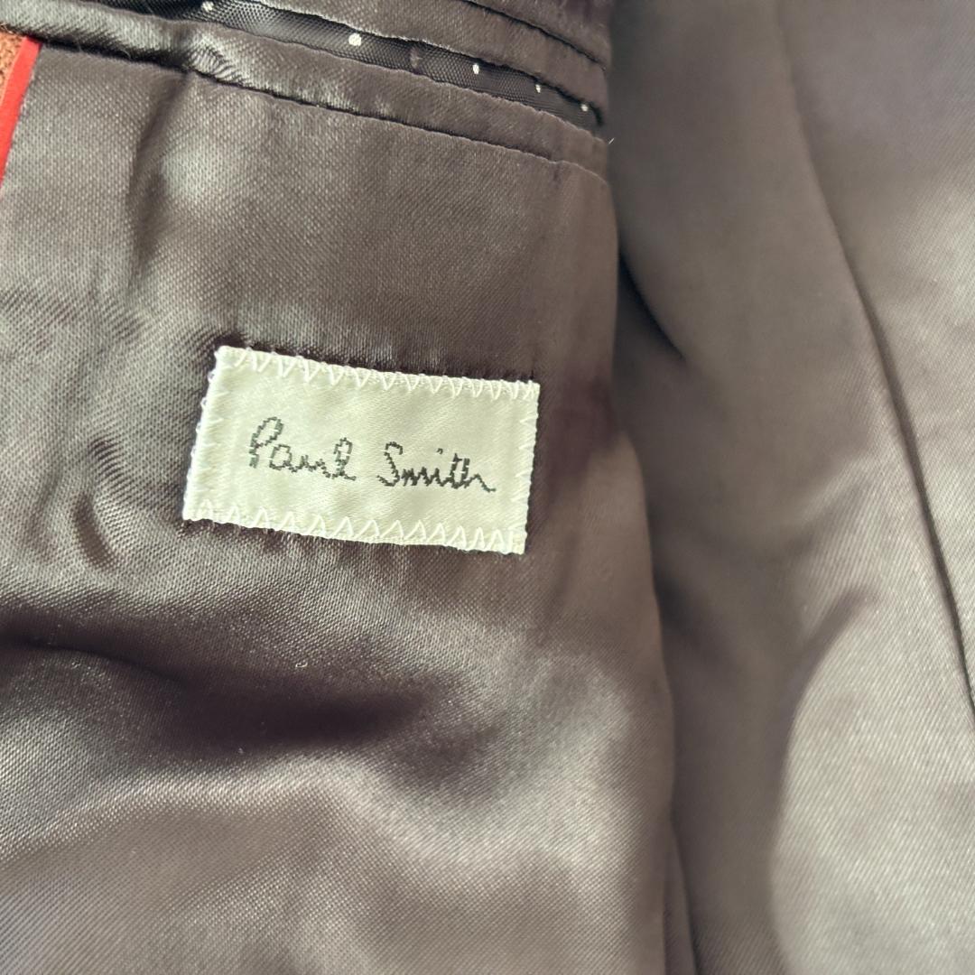 極美品 ポールスミス チェスターコート ウール 上品コーデ お洒落 ブラウン L