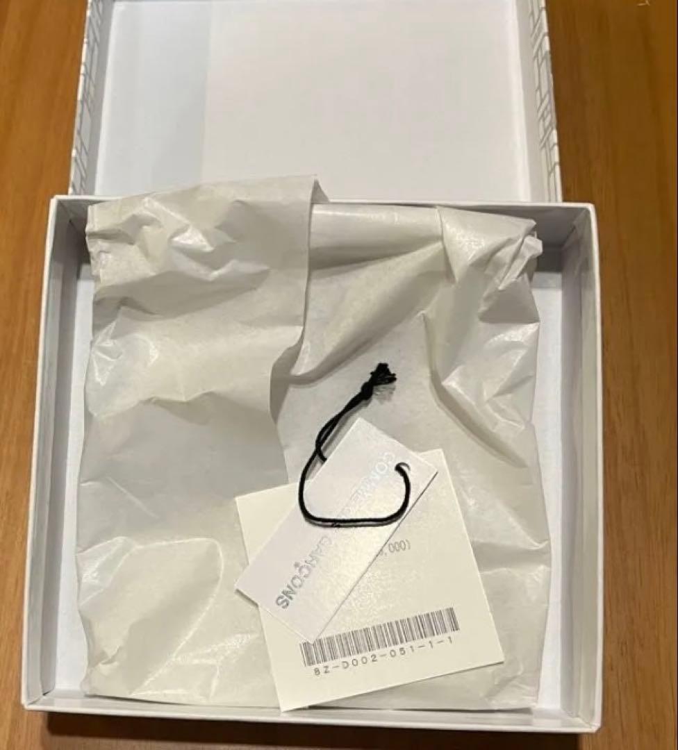 COMME des GARÇONS ブラック二つ折り財布