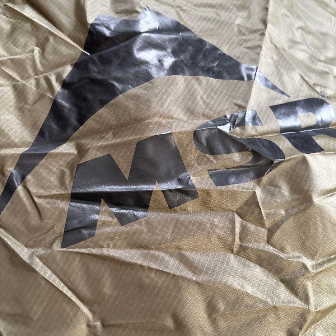 MSR エリクサー2 グリーン フットプリント付き　テント