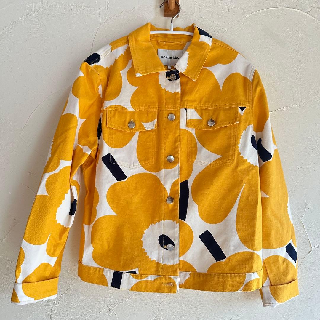 マリメッコ　ウニッコ　ジャケット 40 正規品　美品 アウターmarimekko
