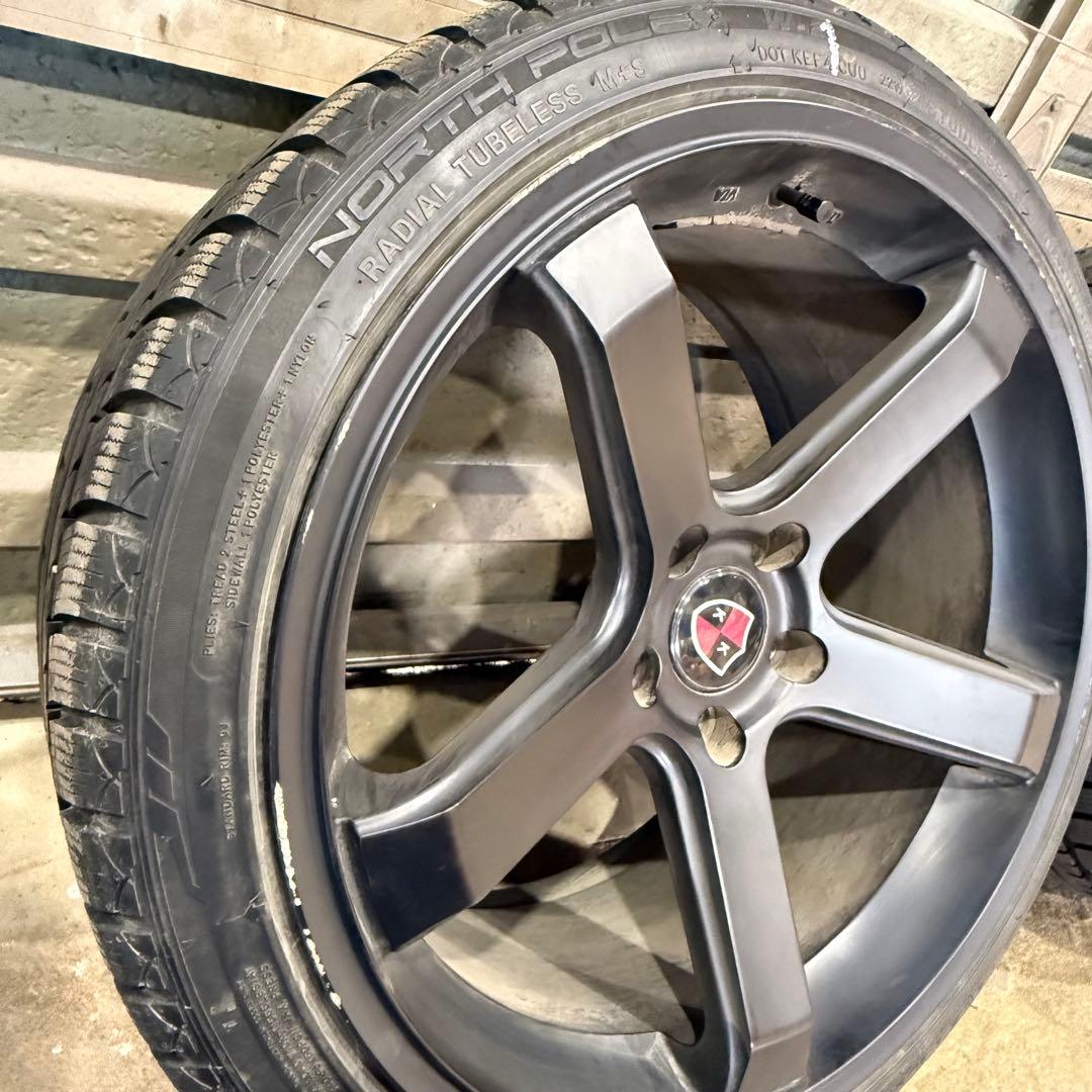 19インチ ホイール ハイペリオン 114.3 8.5j 9.5j CVS1.5