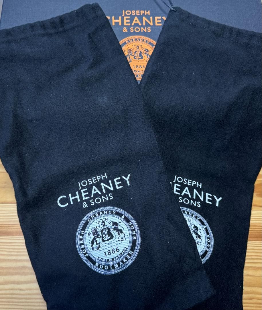 CHEANEY KEITH チーニー キース 8 黒 美品 2025年11月購入