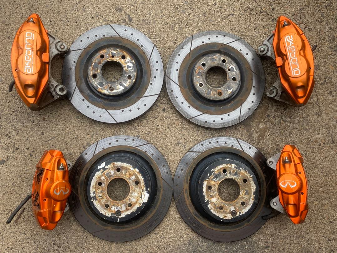 V36スカイライン 曙キャリパーDIXCELディスクローター