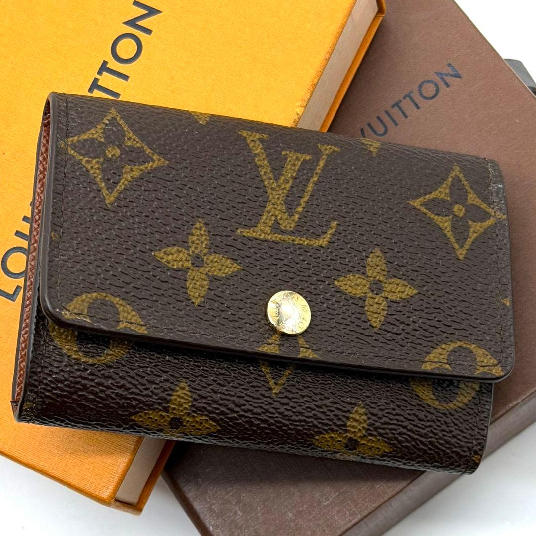 美品 ルイヴィトン モノグラム ミュルティクレ6 キーケース 6連 key 鍵