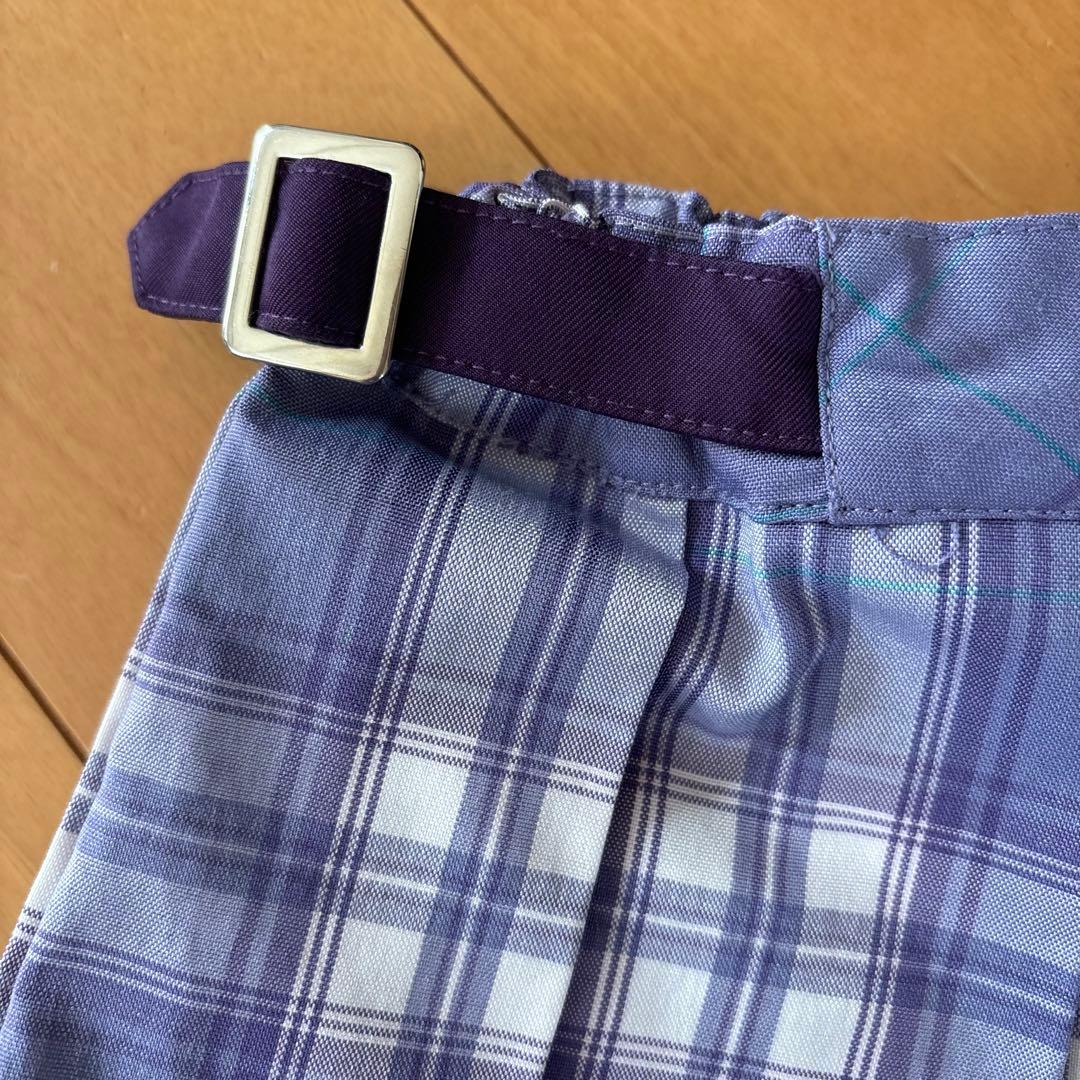 【美品】ANNA SUI MINI アナスイミニ チェック柄セットアップ 140