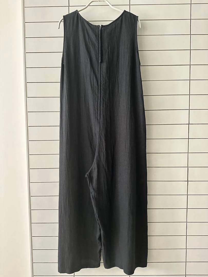 evam eva リネンオールインワン